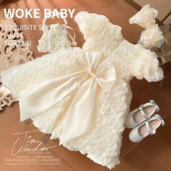 Baby Mesh Puff Dress