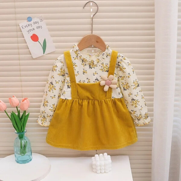 Corduroy Overalls for Baby Girls