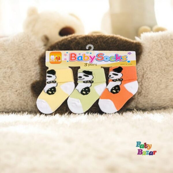 Unique Pack Of 3 Socks Pack 0-12 Month - Socks